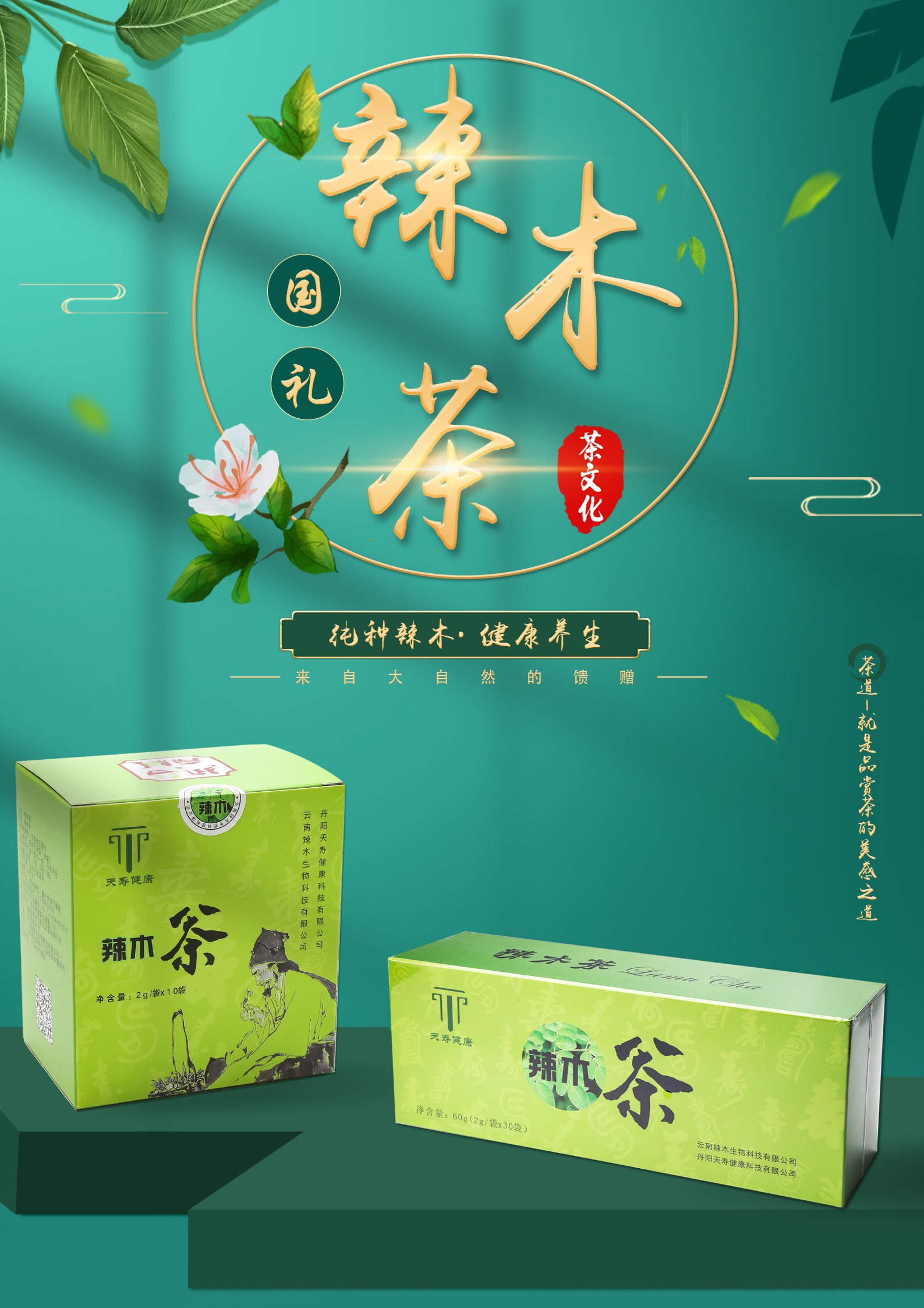 天寿养生辣木茶