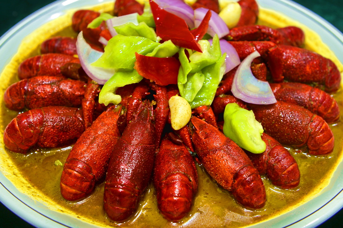 南钢宾馆精品【咖喱龙虾】18只/份 熟食当天现做现发 铝箔盒包装加热