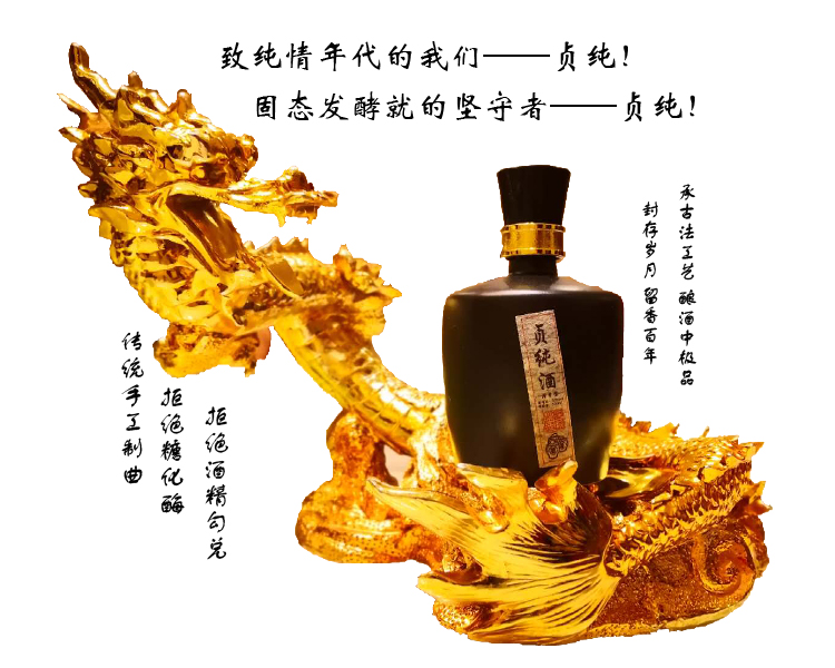 贞纯53度五粮窖藏（清香型）