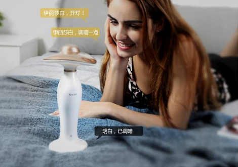 SL3500“伊丽莎白”智能语音台灯礼品